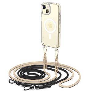 Tech-Protect FlexAir Chain MagSafe Deksel til iPhone 15 - Svart/Beige
