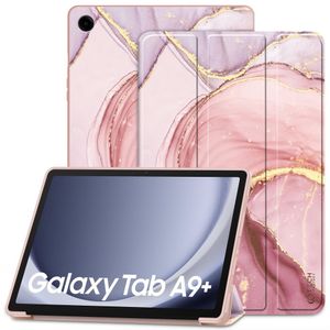 Tech-Protect SmartCase Case Samsung Galaxy Tab A9 Plus 11" - Pink Marble