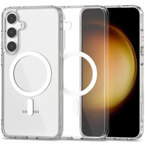 Tech-Protect FlexAir Hybrid MagSafe Deksel til Samsung Galaxy S24 - Gjennomsiktig