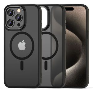 Tech-Protect MagMat 2 MagSafe Deksel til iPhone 15 Pro Max - Matte Black