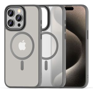 Tech-Protect MagMat 2 MagSafe Deksel til iPhone 15 Pro Max - Titanium Matte