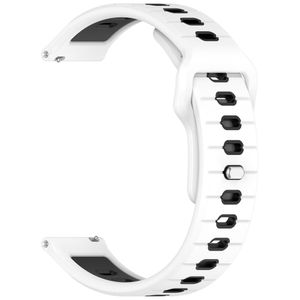 Garmin Vivoactive 6/Approach S50/Venu etc. Watch Band – White/Black