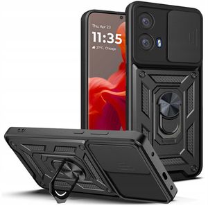 Tech-Protect Camshield Pro Cover til Motorola Moto G85 5G - Sort