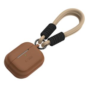 Tech-Protect Silicone Rope Case for AirPods Pro 1 / 2 - Brown