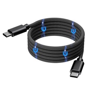 Choetech XCC-1054 240W USB-C magnetisk kabel 1,2m – svart