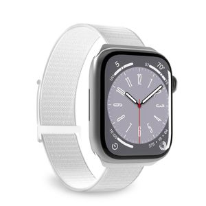 Puro Sport Nylon Kellonranneke Apple Watch 38/40/41mm  - Valkoinen