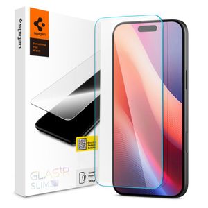 Spigen Glas.tR Slim Skjermbeskytter til iPhone 15/16