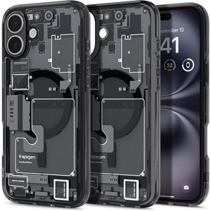 Spigen Ultra Hybrid MagSafe Zero One Case for iPhone 16 - Gray