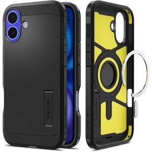 Spigen Tough Armor MagSafe Case for iPhone 16 - Black