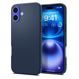 Spigen Liquid Air Case for iPhone 16 - Blue