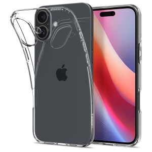 Spigen Liquid Crystal Kuori iPhone 16 Plus - Läpinäkyvä