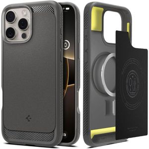 Spigen Rugged Armor MagSafe Case for iPhone 16 Pro Max - Gray