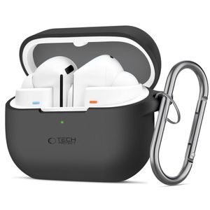 Tech-Protect Silicone Hook Cover til Samsung Galaxy Buds 3/3 Pro - Sort