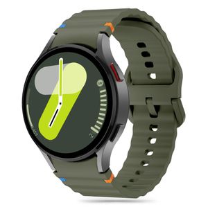 Tech-Protect Silicone Sport Kockarmband Galaxy Watch 4/5/5 Pro/6/7/FE - Grön