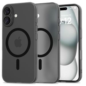 Tech-Protect MagSlim MagSafe Case for iPhone 16 - Black