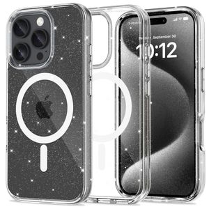 Tech-Protect FlexAir Hybrid MagSafe Case for iPhone 16 Pro Max - Transparent