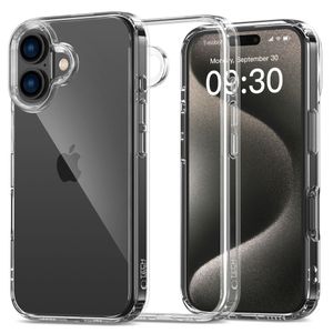 Tech-Protect FlexAir Hybrid Case for iPhone 16 - Transparent