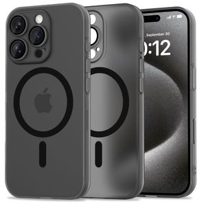 Tech-Protect MagSlim MagSafe Case for iPhone 16 Pro Max - Semi Transparent