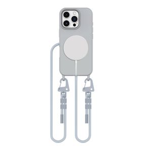 Tech-Protect MagNecklace MagSafe Deksel til iPhone 16 Pro Max - Grå