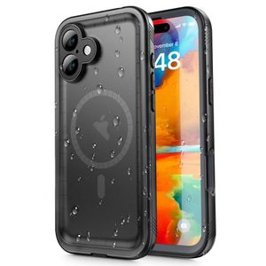 Tech-Protect ShellBox IP68 MagSafe Case for iPhone 16 - Black