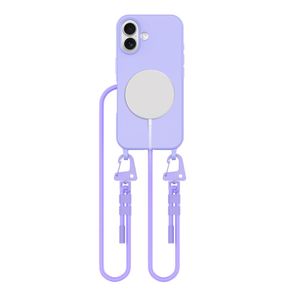 Tech-Protect MagNecklace MagSafe Case for iPhone 16 - Purple