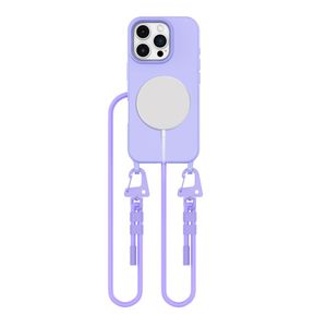 Tech-Protect MagNecklace MagSafe Deksel til iPhone 16 Pro Max - Lilla