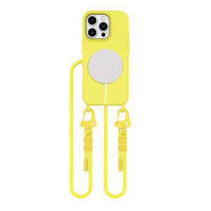 Tech-Protect MagNecklace MagSafe Deksel til iPhone 16 Pro Max - Gul