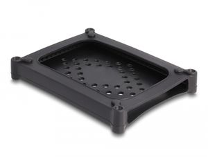 Delock silikonskal för 2.5" hårddisk eller SSD – Svart