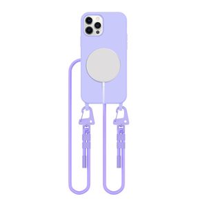 Tech-Protect MagNecklace MagSafe Deksel til iPhone 12/12 Pro - Lavender