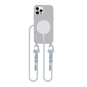 Tech-Protect MagNecklace MagSafe Deksel til iPhone 12/12 Pro - Grå