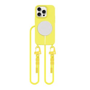 Tech-Protect MagNecklace MagSafe Case for iPhone 15 Pro - Yellow
