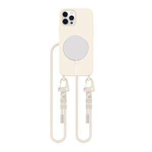 Tech-Protect MagNecklace MagSafe Deksel til iPhone 12/12 Pro - Beige