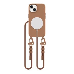 Tech-Protect MagNecklace MagSafe Case for iPhone 14 - Brown