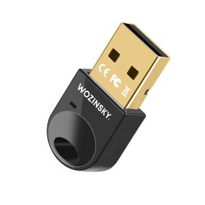 Mini Bluetooth 5.4 Adapter Wozinsky WUSB54YS USB-A svart