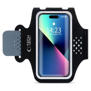Tech-Protect M5 Armband Mobilhållare för träning - Svart