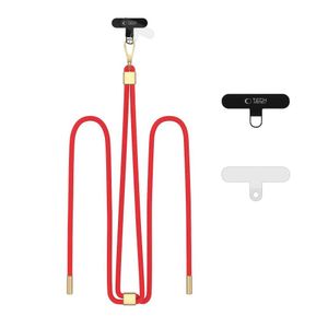 Tech-Protect C2S crossbody telefonrem – röd