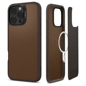 Spigen Cyrill Kajuk MagSafe Deksel til iPhone 16 Pro Max - Brun