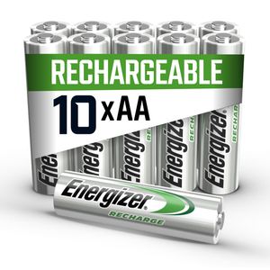 Energizer wiederaufladbare Power Plus AA-Batterien 1,2 V – 10er-Packung