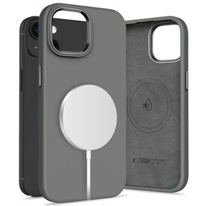 Tech-Protect Silicone Pure Magsafe Deksel til iPhone 15 - Grå