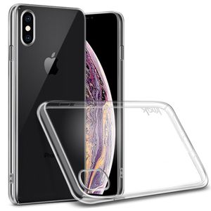IMAK iPhone XS Max Cover med Skærmbeskyttelse – Gennemsigtig