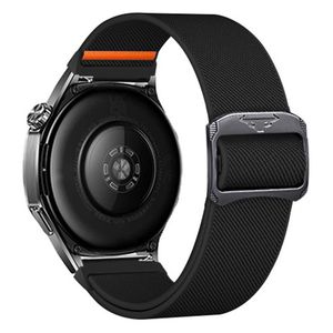 Huawei Watch GT 5/5 Pro/4 46 mm nylon klokkerem – svart