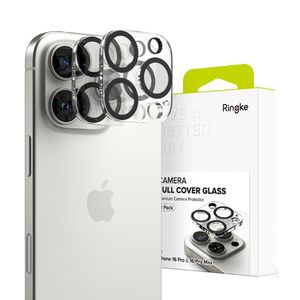 Ringke Camera Protector 2-pack Tempered Glass Linssinsuoja iPhone 16 Pro/16 Pro Max