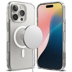 Ringke Fusion MagSafe Deksel til iPhone 16 Pro Max - Gjennomsiktig matt