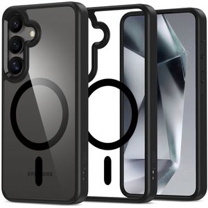 Tech-Protect MagMat MagSafe Skal till Samsung Galaxy S25 - Transparent Svart