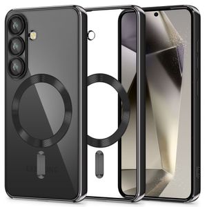 Tech-Protect MagMat MagSafe Skal till Samsung Galaxy S25 - Transparent Svart