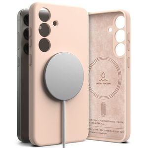 Ringke Silicone MagSafe Case Samsung Galaxy S25 - Pink