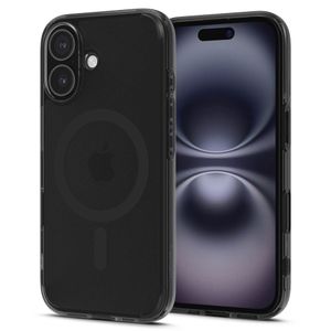 Spigen Ultra Hybrid MagSafe Deksel til iPhone 16e - Gjennomsiktig/Svart
