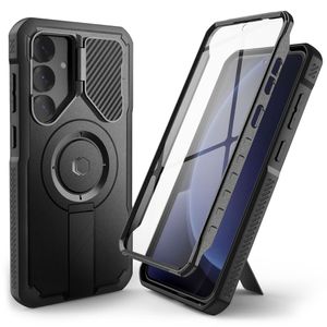 Tech-Protect Kevlar MagSafe+ Cover til Samsung Galaxy S25 Plus - Sort