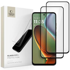 Tech-Protect Glass Fit+ 2-pack Näytönsuoja Motorola Moto G15 / G15 Power / G05 / E15