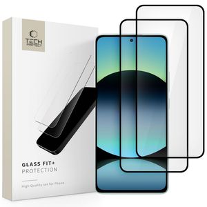 Tech-Protect Glass Fit+ Näytönsuoja 2-pakkaus till Xiaomi Redmi Note 14